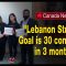 #LebanonStrong in Mississauga collecting donations and shipping containers to Lebanon